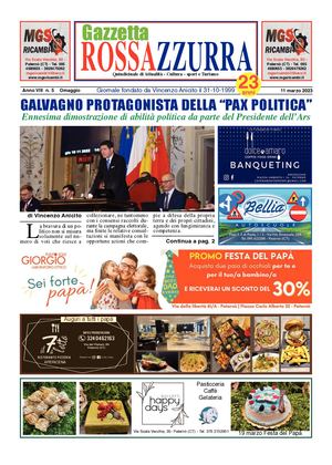 Gazzetta Rossazzurra Del 11 3 2023 Anno Viii N 5