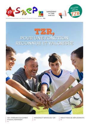 Bulletin SNEP - Spécial TZR - Mars 2023