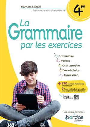 Extrait La Grammaire Par Les Exercices 4e (Edition 2023)