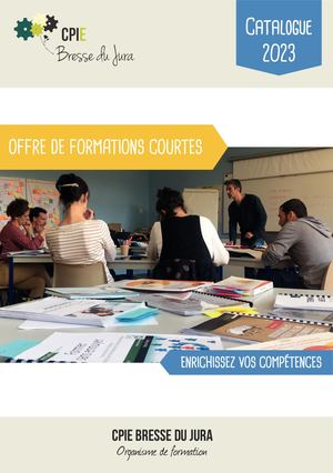 Catalogue formations CPIE Bresse du Jura 2023