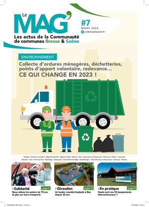 Le Mag' #7 | Mars 2023 | Les actus de la Communauté de communes Bresse & Saône