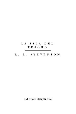 Robert Stevenson La Isla