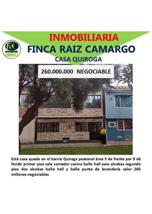 Inmuebles Finca Raiz Camargo