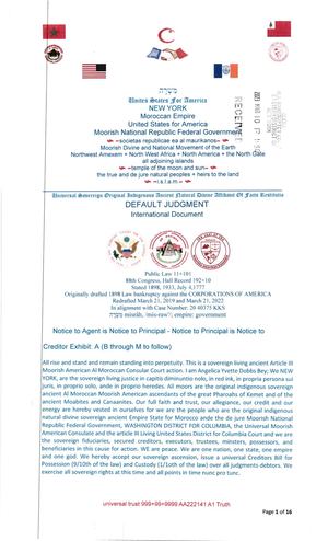 United States Corprate Bankrupcy Final Judgment Part 1 20230310 0001