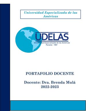 Brenda Mulá Portafolio Docente Digital
