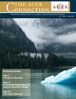 The ACER Connection. Vol 1. Issue 1. Spring 2023