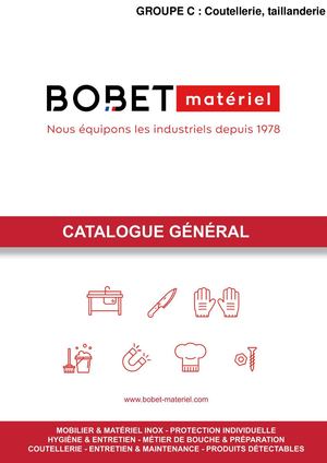 Catalogue BOBET Matériel 2023 - Groupe C