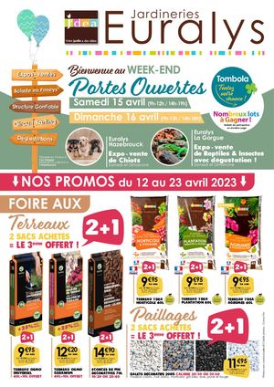 Depliant Portes Ouvertes Tabloid Euralys 2023