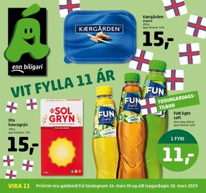 Á tilboðsblað vika 11 2023