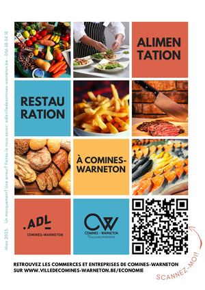 Comines Warneton Alimentation & Restauration Mars 2023