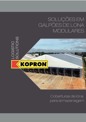 Catálogo Galpões Lonados Kopron