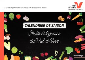 Calendrier des fruits et légumes du Val d'Oise