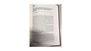 The Export Of Precious Metal to Asia by VOC Femme Gaastra