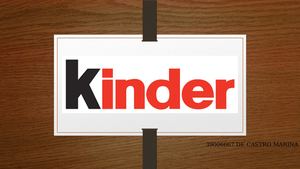 Dossier Stratégie Marketing De Kinder