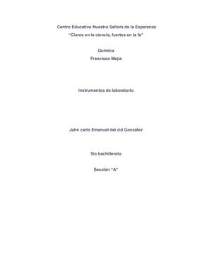 Anillo De Hierro Quimica