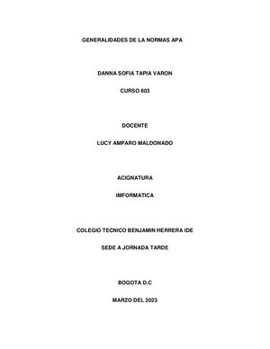 Normas Apa Danna Sofia Tapia