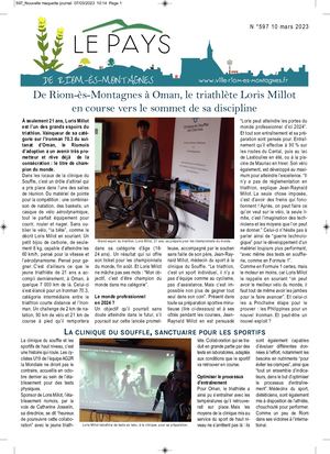 Le Pays n°597 mars 2023