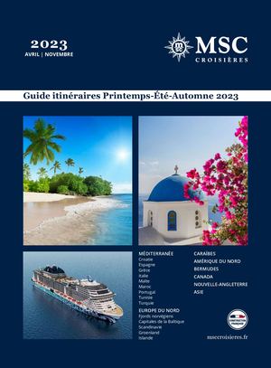 MSC printemps-été-automne 2023