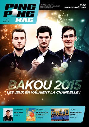 PING PONG MAG #12 JUILLET-AOÛT 2015