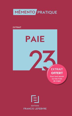 Extrait Mémento Paie 2023