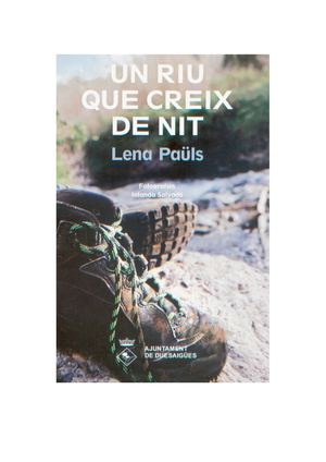 UN RIU QUE CREIX DE NIT