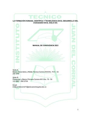 Manual de Convivencia 2023
