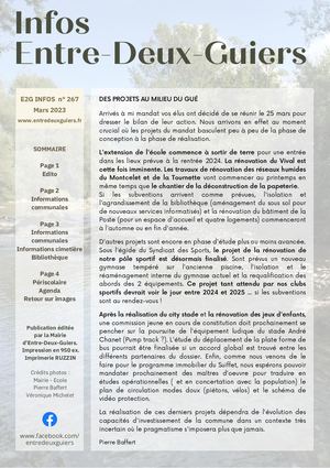 Infos Entre-Deux-Guiers N°267