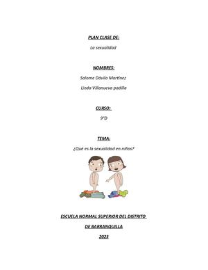 Plan Clase ( Informatica) 1