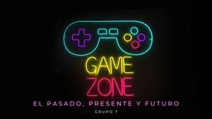 Presentación Videojuegos Retro Neón Tonos Rosa Y Turquesa Fondo Oscuro (5)