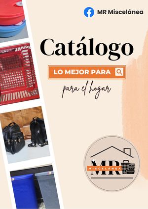 Catálogo De Productos Mr Miscelánea