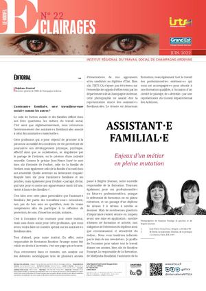 Eclairages n°22 - Juin 2022 IRTS CA