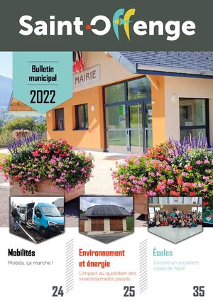 Bulletin municipal Saint-Offenge 2022