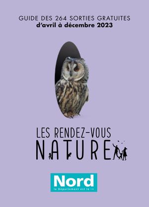 Guide Rendez Vous Nature 2023 - Département du Nord