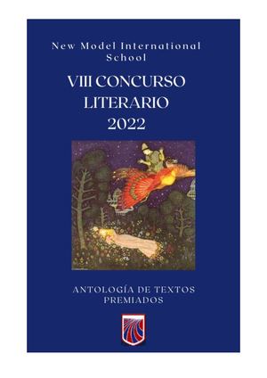 Textos premiados en el VIII Concurso Literario New Model International School