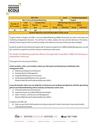Syllabus PGE MSc Marketing Management ABM BCN 23 24