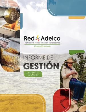 Informe De Gestión 2022 - Red Adelco