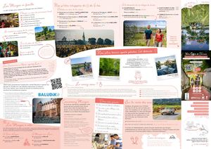 Carte touristique Osez Mauges 2023