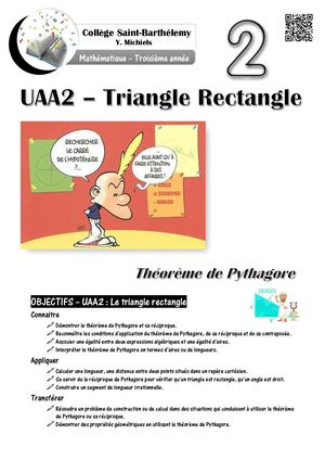 Chapitre 1 Pythagore