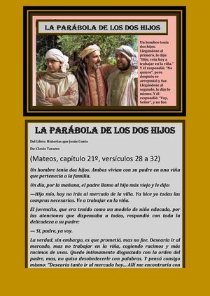 LA PARÁBOLA DE LOS DOS HIJOS CLOVIS TAVARES