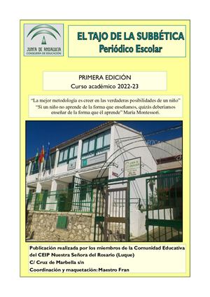 Periódico 2022 23 1º Edición Fran