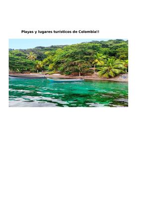 Revista , Lugares Turísticos De Colombia