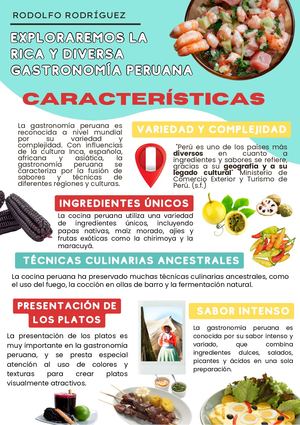 Newsletter Gastronomía Perú