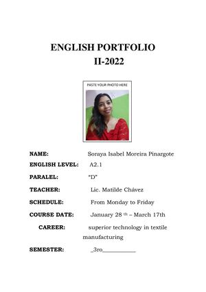 Portafolio Soraya Moreira