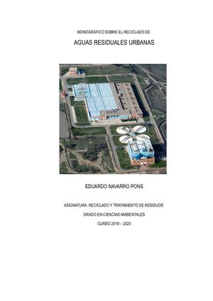 Monográfico EDAR Zaragoza