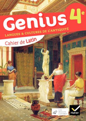 Genius latin 4e - Ed. 2023 - Cahier-manuel de l'élève