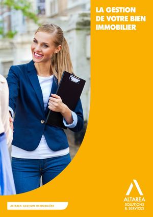 Plaquette Gestion Locative