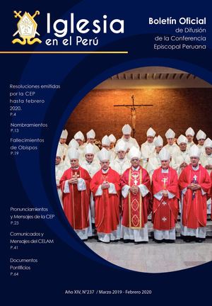 REVISTA "IGLESIA EN EL PERÚ" 2020
