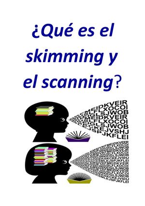 Qué Es El Skimming Y El Scanning