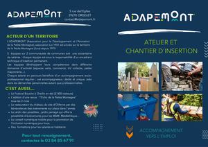 Plaquette Aci Adapemont