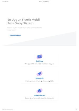 Sms Onay En İYi Sms Onay